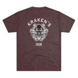Kraken's Ink Unisex Tri-Blend Crew Tee