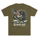 Kraken's Ink Patriot Unisex T-Shirt