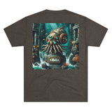 Kraken's Ink Steampunk Tri-Blend Crew Tee