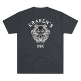 Kraken's Ink Unisex Tri-Blend Crew Tee