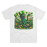 Kraken's Ink Lucky Unisex Tri-Blend Crew Tee