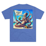 Kraken's Ink Claim This Spot Unisex Tri-Blend Crew Tee