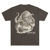 Kraken's Ink Bucs Ship Tri-Blend Crew Tee