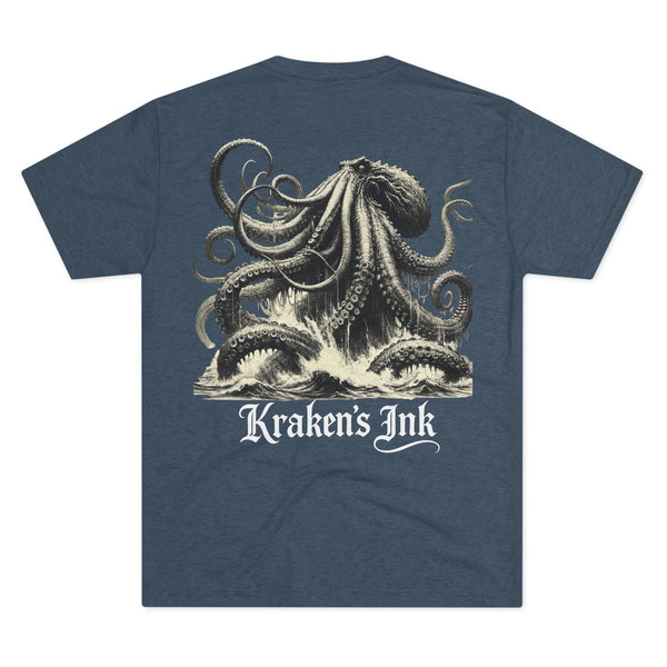 Kraken's Ink Struggle Unisex Tri-Blend Crew Tee