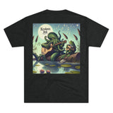 Kraken's Ink Kraken & The Frog Unisex Tri-Blend Crew Tee