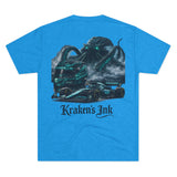 Kraken's Ink F1 Unisex Tri-Blend Crew Tee