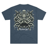 Kraken's Ink Dragon Swirl Unisex Tri-Blend Crew Tee