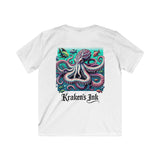 Kraken's Ink Pixel Unisex Kids Softstyle Tee