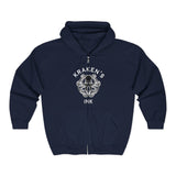 Kraken's Ink Unisex Zip Hoodie