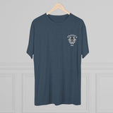 Kraken's Ink Lightning Storm Unisex Tri-Blend Crew Tee