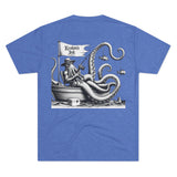 Kraken's Ink Just Fishing Unisex Tri-Blend Crew Tee