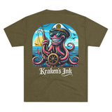 Kraken's Ink You old Sailor You Unisex Tri-Blend Crew Tee
