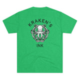 Kraken's Ink Unisex Tri-Blend Crew Tee