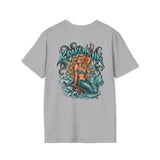 Kraken's Ink The Mermaid Unisex Tri-Blend Crew Tee