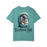 Kraken's Ink Surfing Unisex T-Shirt