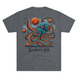 Kraken's Ink Hoops Tri-Blend Crew Tee