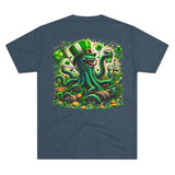Kraken's Ink Lucky Unisex Tri-Blend Crew Tee