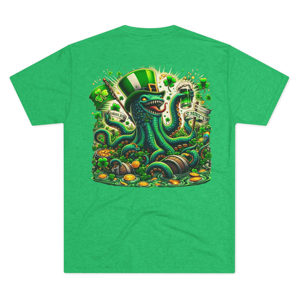 Kraken's Ink Lucky Unisex Tri-Blend Crew Tee