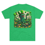 Kraken's Ink Lucky Unisex Tri-Blend Crew Tee