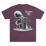 Kraken's Ink Turn the Ship Unisex Tri-Blend Crew Tee
