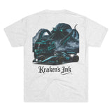 Kraken's Ink F1 Unisex Tri-Blend Crew Tee