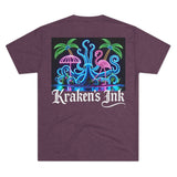 Kraken's Ink Miami Unisex Tri-Blend Crew Tee
