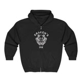 Kraken's Ink Unisex Zip Hoodie
