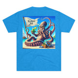 Kraken's Ink Claim This Spot Unisex Tri-Blend Crew Tee