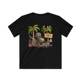 Kraken's Ink Coconut Drink Unisex Kids Softstyle Tee