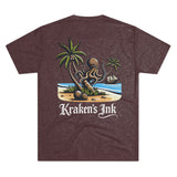 Kraken's Ink Coconut Island Unisex T-Shirt