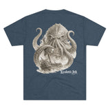 Kraken's Ink Bucs Ship Tri-Blend Crew Tee
