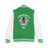 Kraken's Ink Letterman Jacket