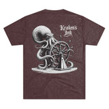 Kraken's Ink Turn the Ship Unisex Tri-Blend Crew Tee