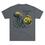 Kraken's Ink Spotted Yellowfish Unisex Tri-Blend Crew Tee