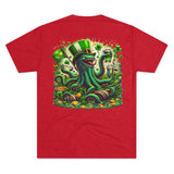 Kraken's Ink Lucky Unisex Tri-Blend Crew Tee