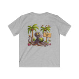 Kraken's Ink Coconut Drink Unisex Kids Softstyle Tee