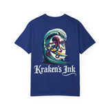 Kraken's Ink Surfing Unisex T-Shirt
