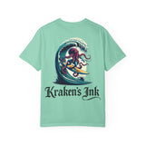 Kraken's Ink Surfing Unisex T-Shirt