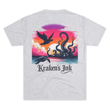 Kraken's Ink Sunset Unisex T-Shirt