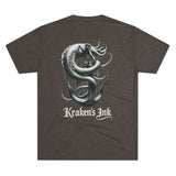 Kraken's Ink Anchor Ride Unisex Tri-Blend Crew Tee