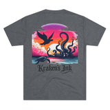 Kraken's Ink Sunset Unisex T-Shirt