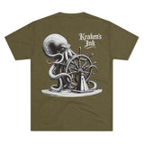Kraken's Ink Turn the Ship Unisex Tri-Blend Crew Tee