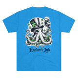Kraken's Ink Clover Unisex Tri-Blend Crew Tee