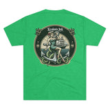 Kraken's Ink Pinup Girl Unisex Tri-Blend Crew Tee