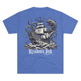 Kraken's Ink Clipper Ship Attack Unisex T-Shirt