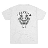 Kraken's Ink Unisex Tri-Blend Crew Tee