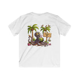 Kraken's Ink Coconut Drink Unisex Kids Softstyle Tee
