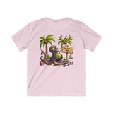 Kraken's Ink Coconut Drink Unisex Kids Softstyle Tee