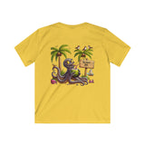 Kraken's Ink Coconut Drink Unisex Kids Softstyle Tee
