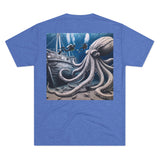 Kraken's Ink Shipwreck Discovery Unisex Tri-Blend Crew Tee